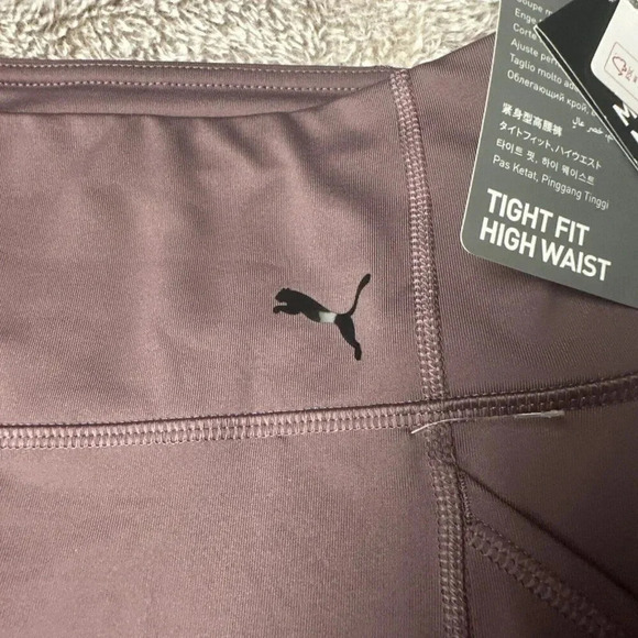 Puma Women’s Train Forever 7/8 Tight Training Leggings Dusty Plum Size 3X NWT - Picture 6 of 16